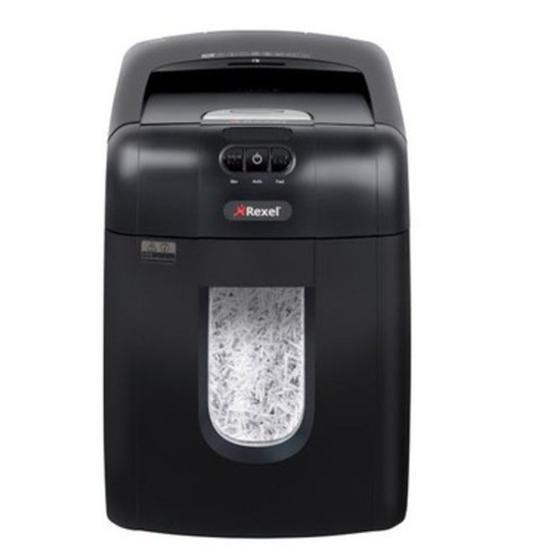 Rexel 2102559EUA Auto Plus 130X EU Siyah Evrak İmha Makinesi