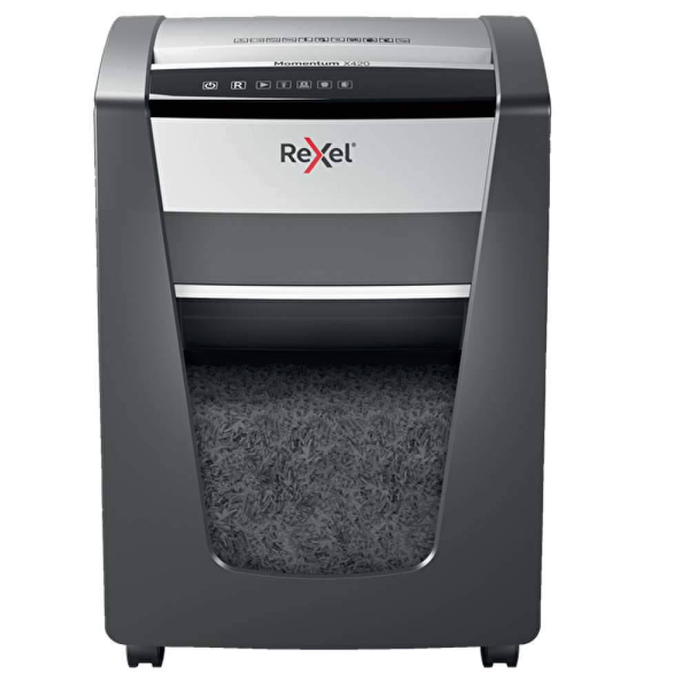 Rexel Momentum X420 Çapraz Kesim Evrak İmha Makinesi Kağıt İmha Makinesi Fiyatı