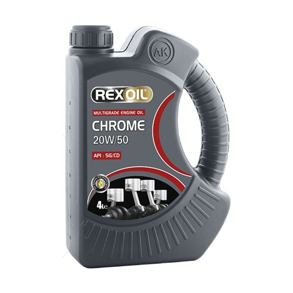 Rexoil Chrome 20W/50 Sg/Cd 4 Litre Motor Yağı ( Üretim Yılı: 2023 ) Motor Yağı Fiyatı