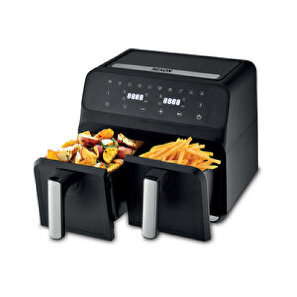Rexon Dual-cooker Air Fryer Syh (4+4) 8lt Çi̇ft Hazneli̇ Yağsiz Fri̇töz Fritözler Fiyatı