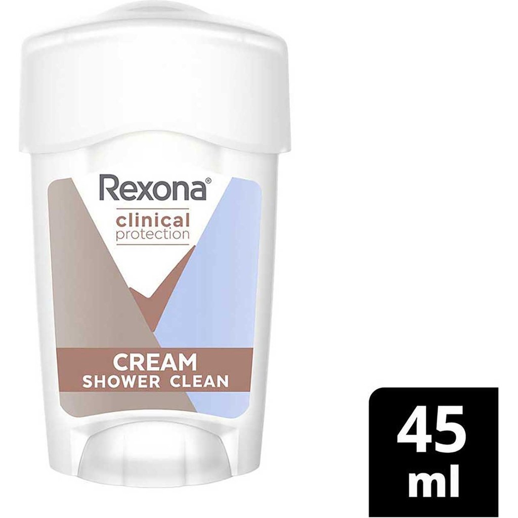 Rexona Clinical Protection Kadın Stick Deodorant Shower Clean 45 ml Roll-Onlar Fiyatı