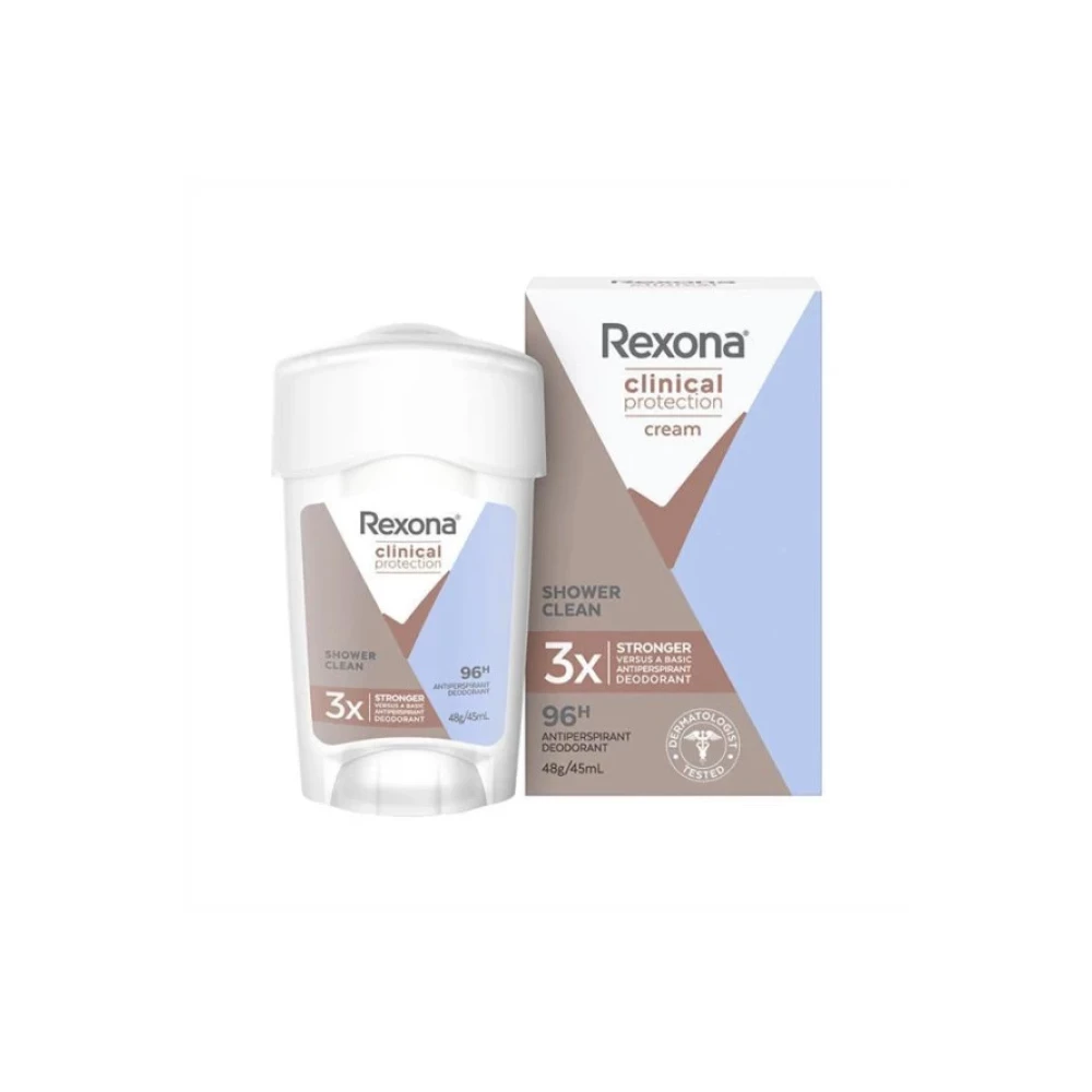 Rexona Clinical Protection Shower Clean Kadin Roll-On 45 Ml Kadın Parfümleri Fiyatı