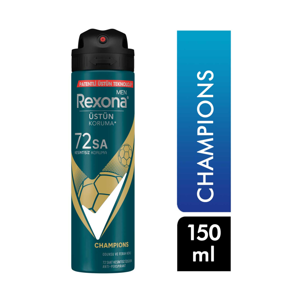 Rexona Deodorant 150 ml Erkek Champions Deodorantlar Fiyatı
