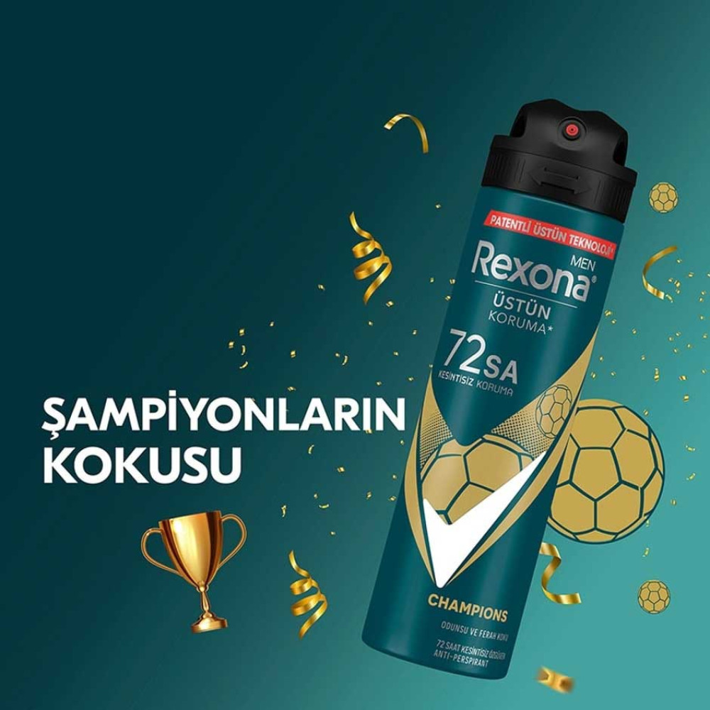 Rexona Deodorant 150 ml Erkek Champions
