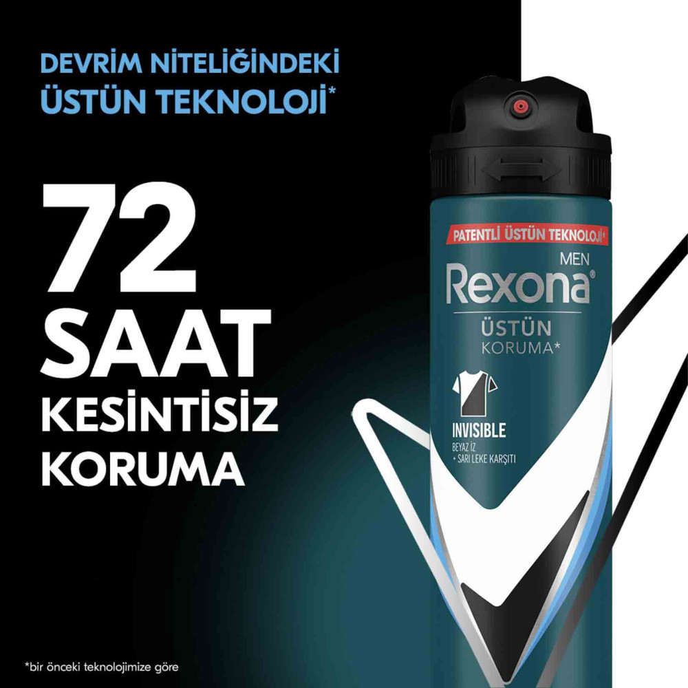 Rexona Deodorant 150 ml Erkek Invisible Ice Fresh