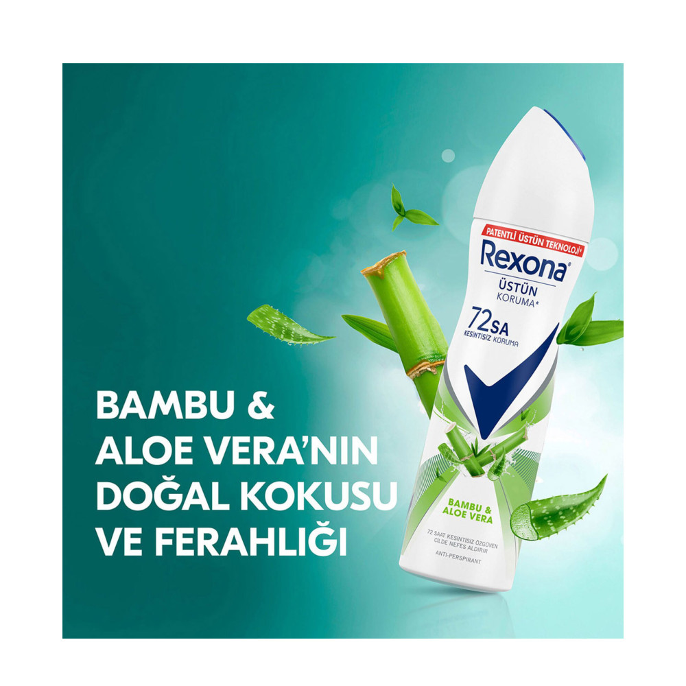 Rexona Deodorant 150 ml Kadın Bambu&Aloe Vera