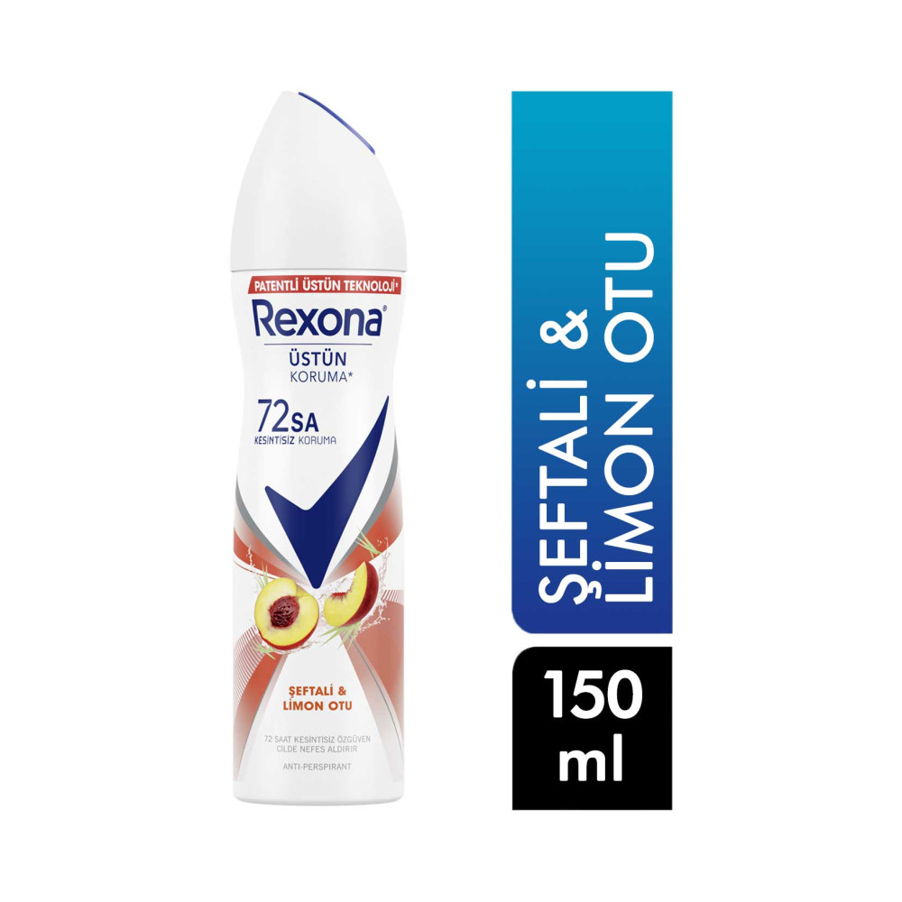 Rexona Deodorant 150 ml Kadın Şeftali ve Limon Otu Deodorantlar Fiyatı