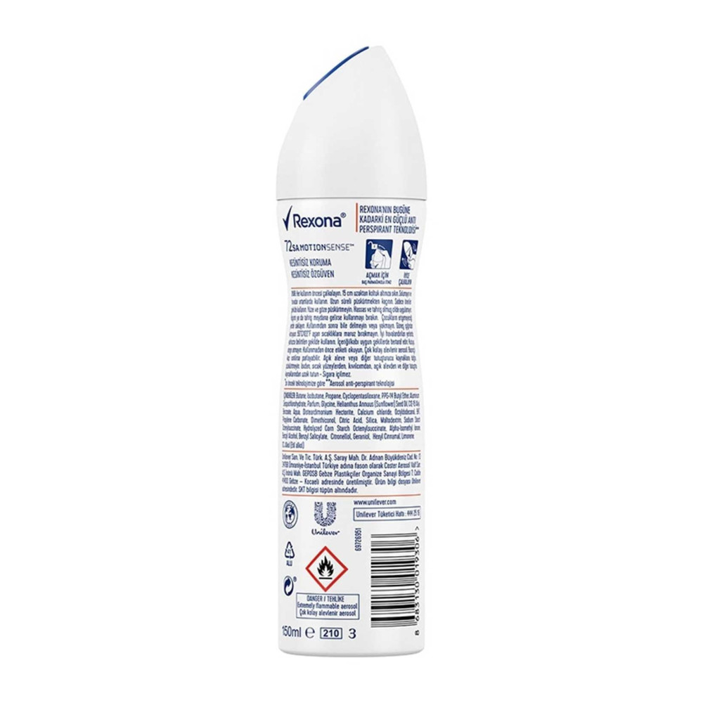 Rexona Deodorant 150 ml Kadın Şeftali ve Limon Otu