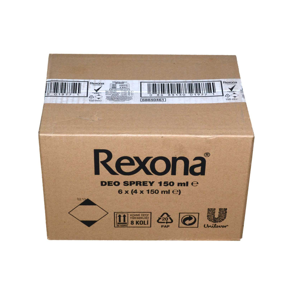 Rexona Deodorant 150 ml Kadın Şeftali ve Limon Otu