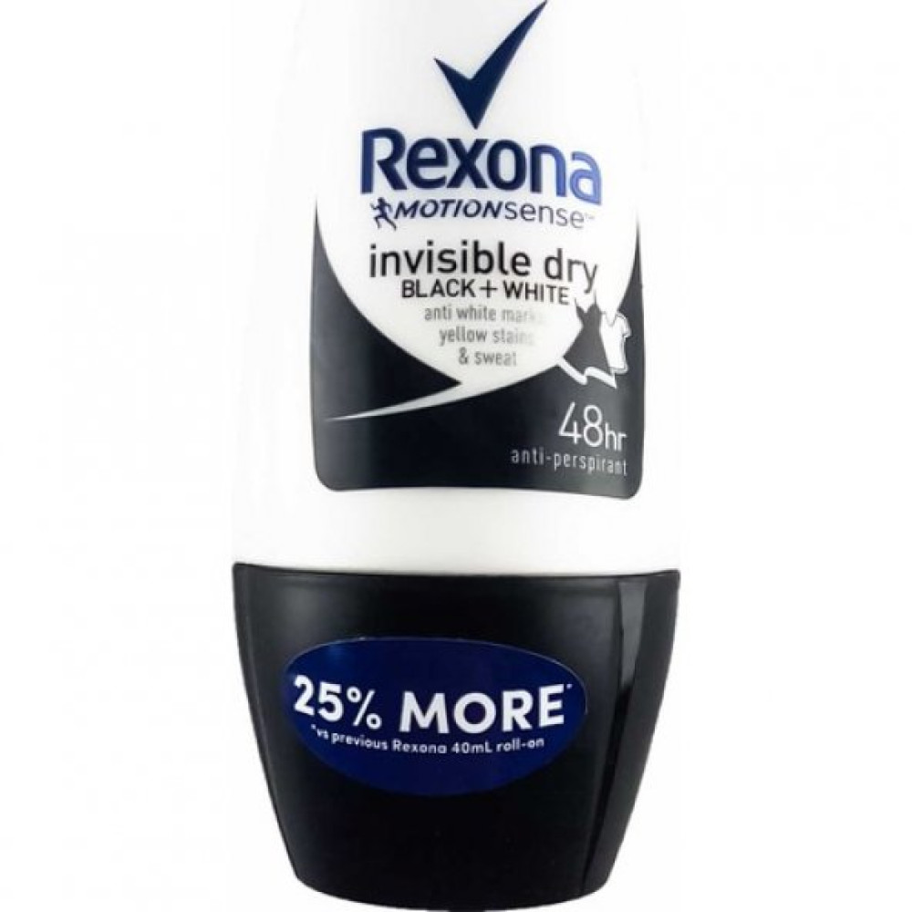 Rexona Invisible Black&White Roll-On 50 Ml. Kadın Parfümleri Fiyatı