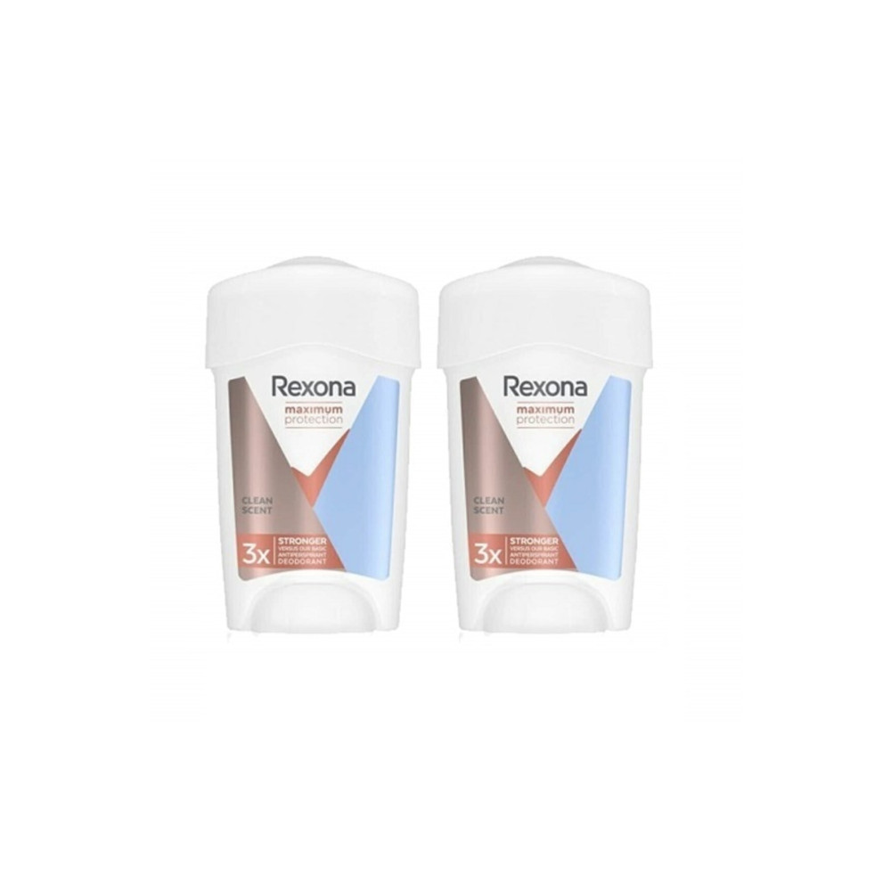 Rexona Maximum Protection Cream Clent Scent 96 Saat 45 ml X 2 Ad Roll-Onlar Fiyatı