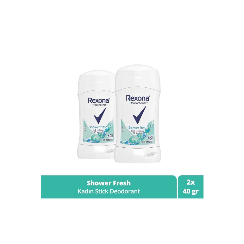 Rexona Motion Sense Kadın Stick Deodorant Shower Fresh 48 Saat Koruma 40 g X 2 Adet Roll-Onlar Fiyatı