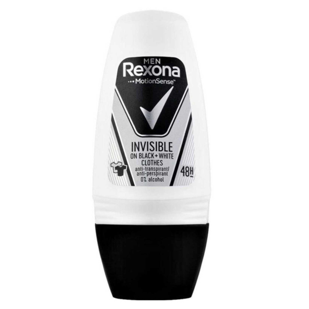 Rexona Roll On 50 ml Erkek İnvisible Black White Deodorantlar Fiyatı