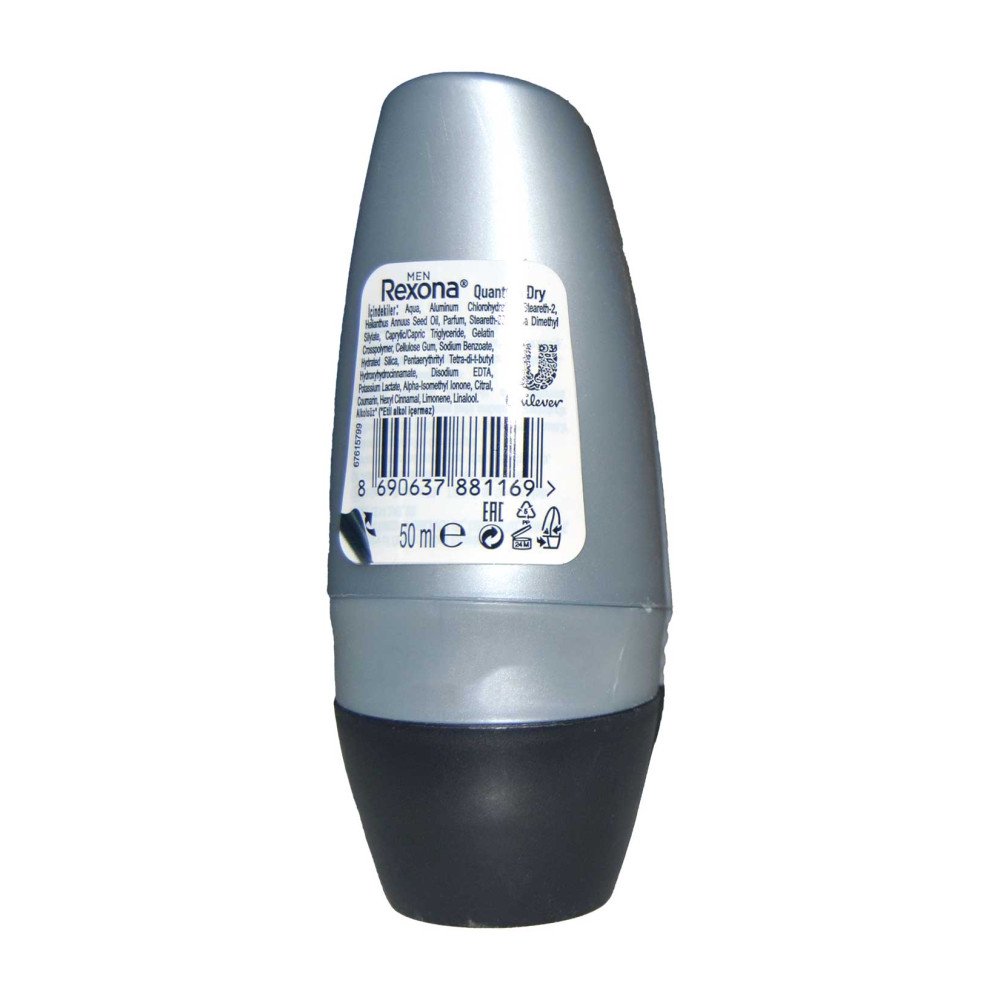 Rexona Roll On 50 ml Erkek Quantum Dry