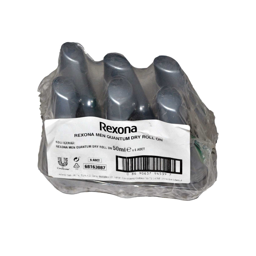 Rexona Roll On 50 ml Erkek Quantum Dry