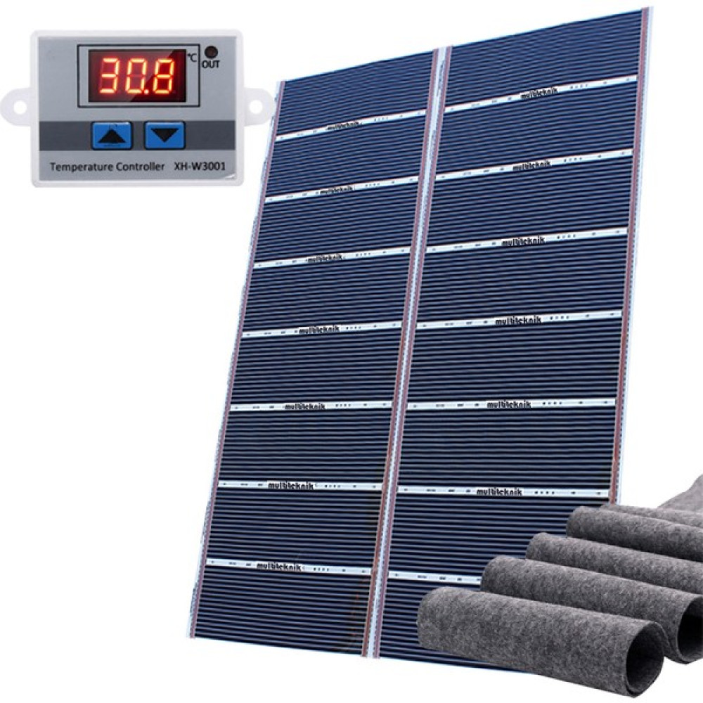 Rexva 160x200 Keçeli Dijital Termostatlı Halı Altı Isıtıcı Karbon Film Isıtıcılar Fiyatı