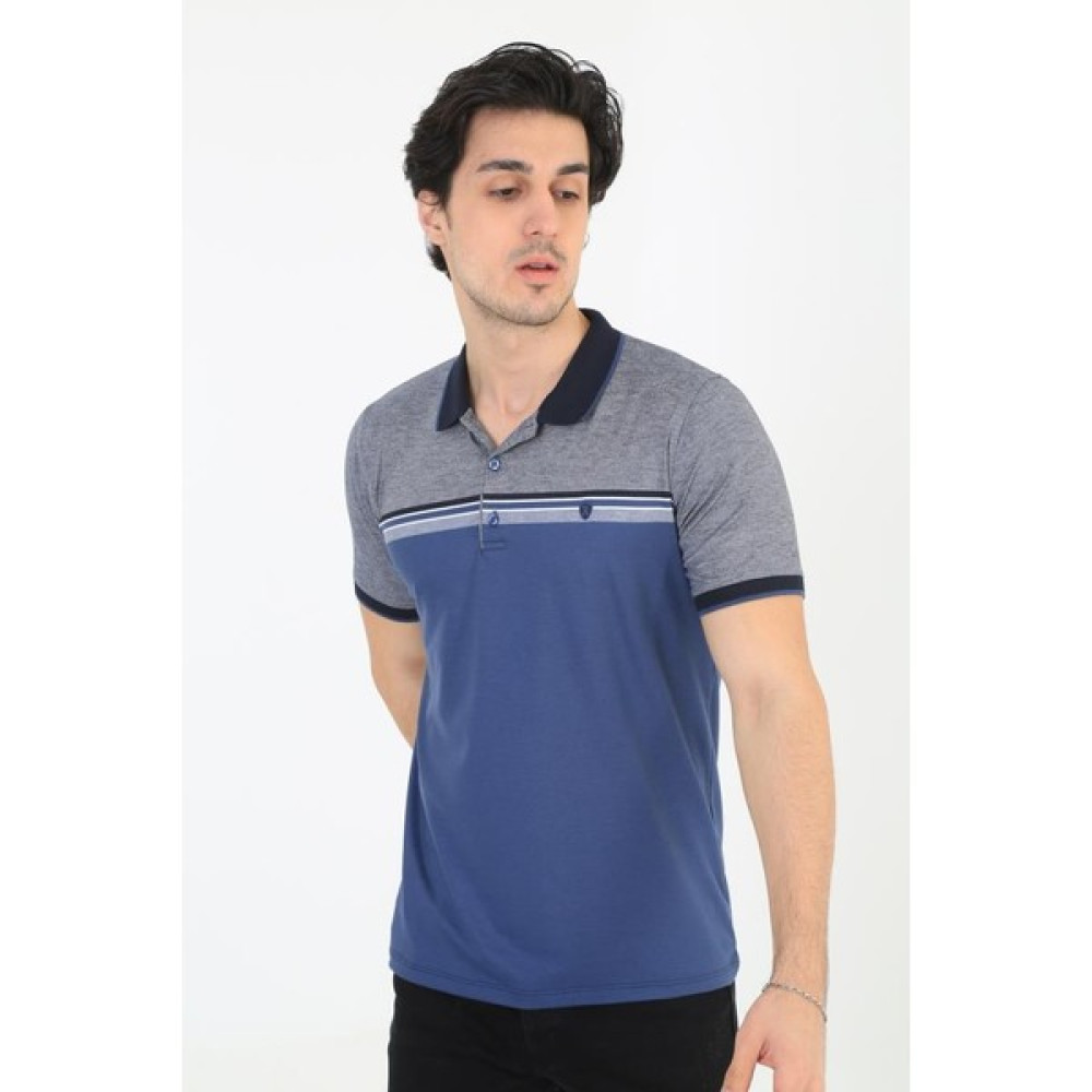 Rey Polo 125 Erkek Polo Yaka Çizgili Ringel Tişört Erkek T-shirt Fiyatı