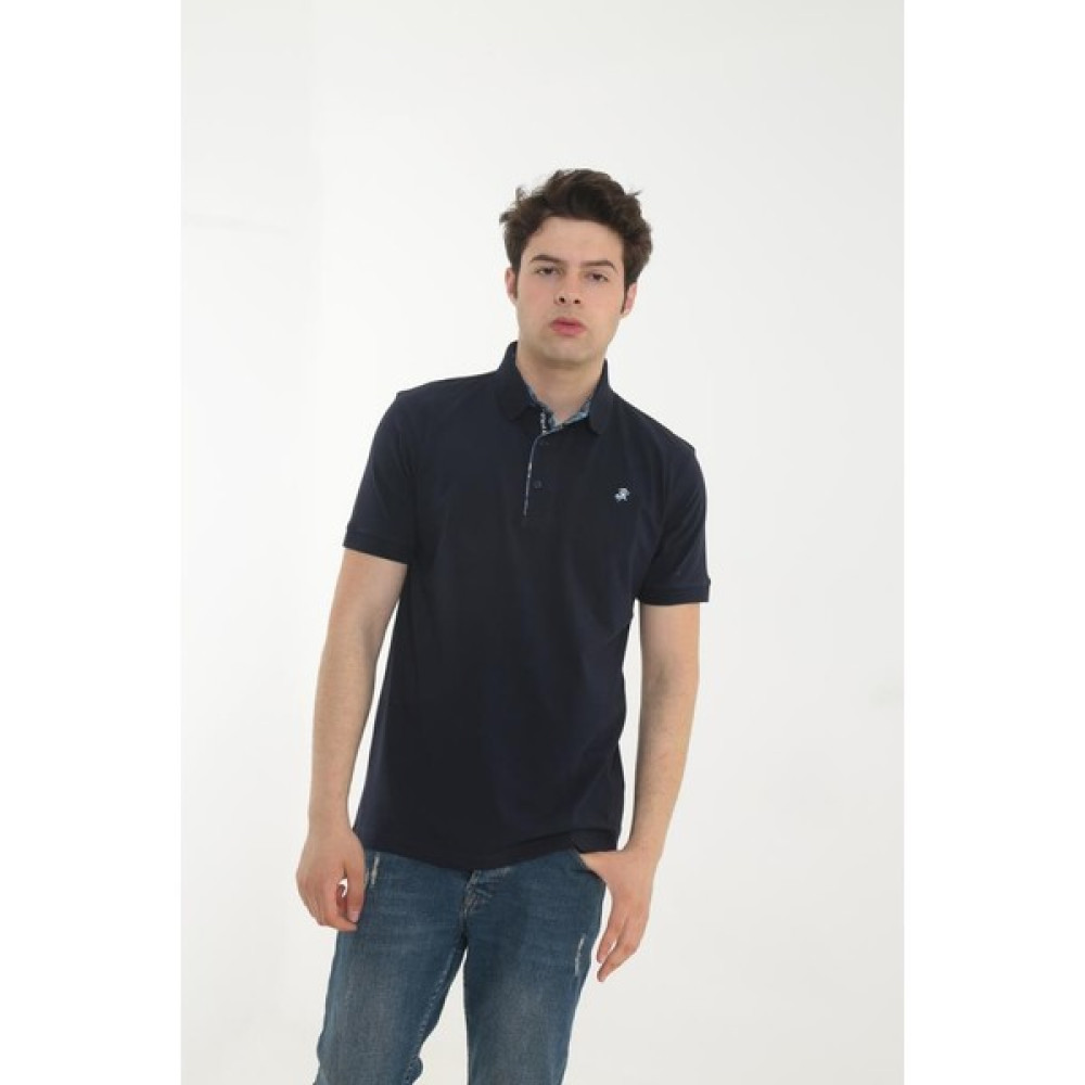 Rey Polo Erkek Polo Yakası Gömlek Detaylı Tişört Erkek T-shirt Fiyatı