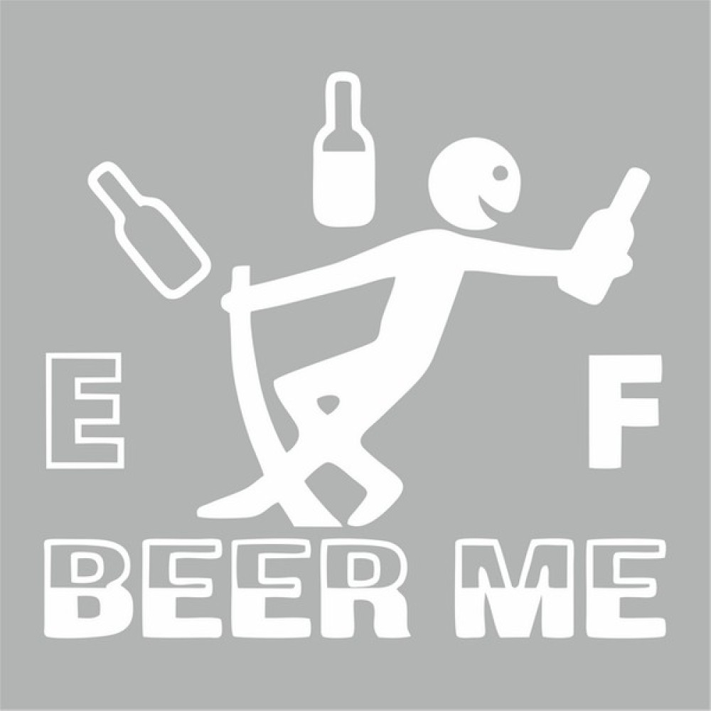 Reysa Tasarım Beer Me Sticker Beyaz 15X15 cm Oto Boyaları Fiyatı