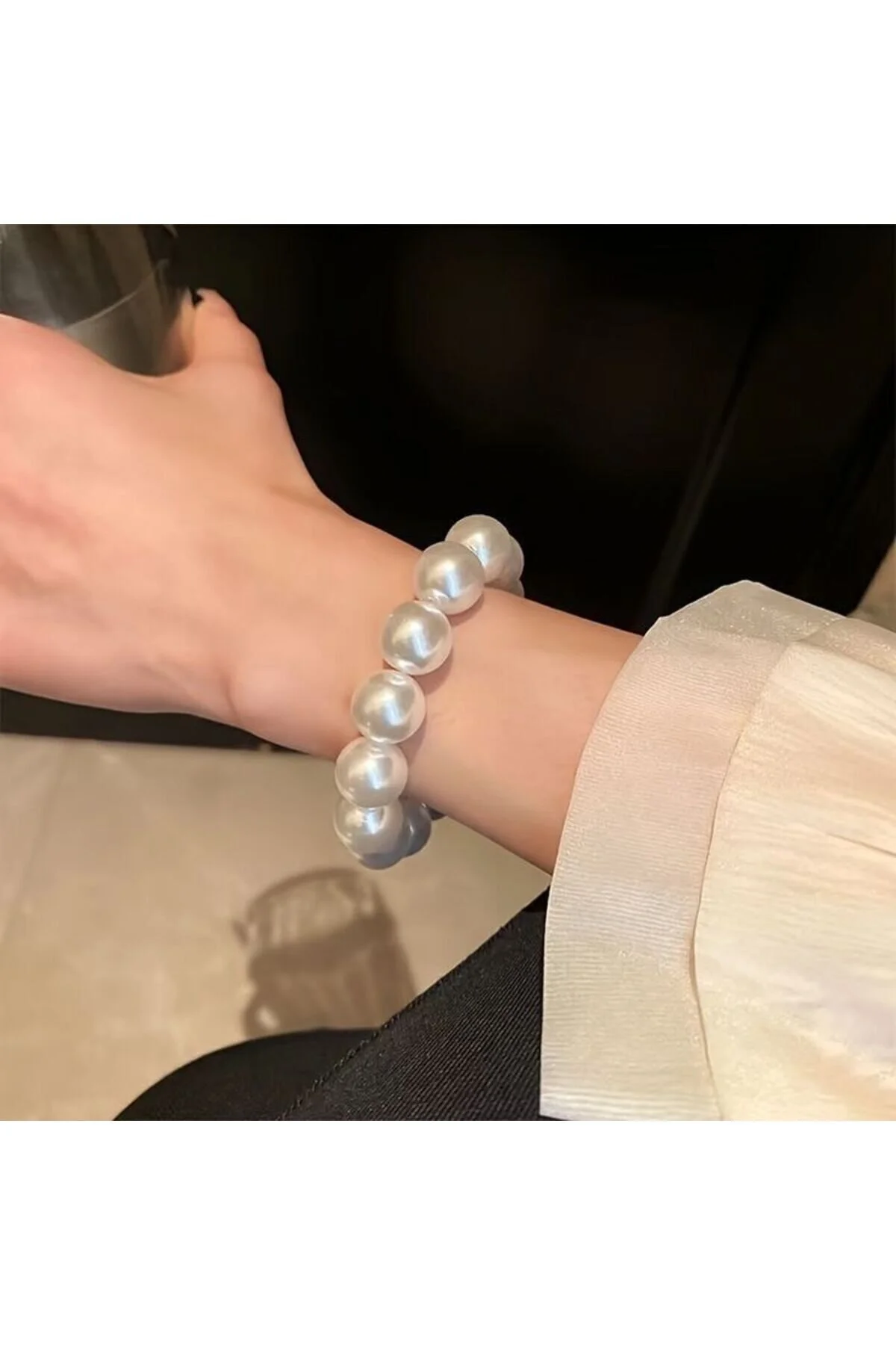 RF Jewelry Soyulmayan Esnek İnci Bileklik" Bilezikler Fiyatı