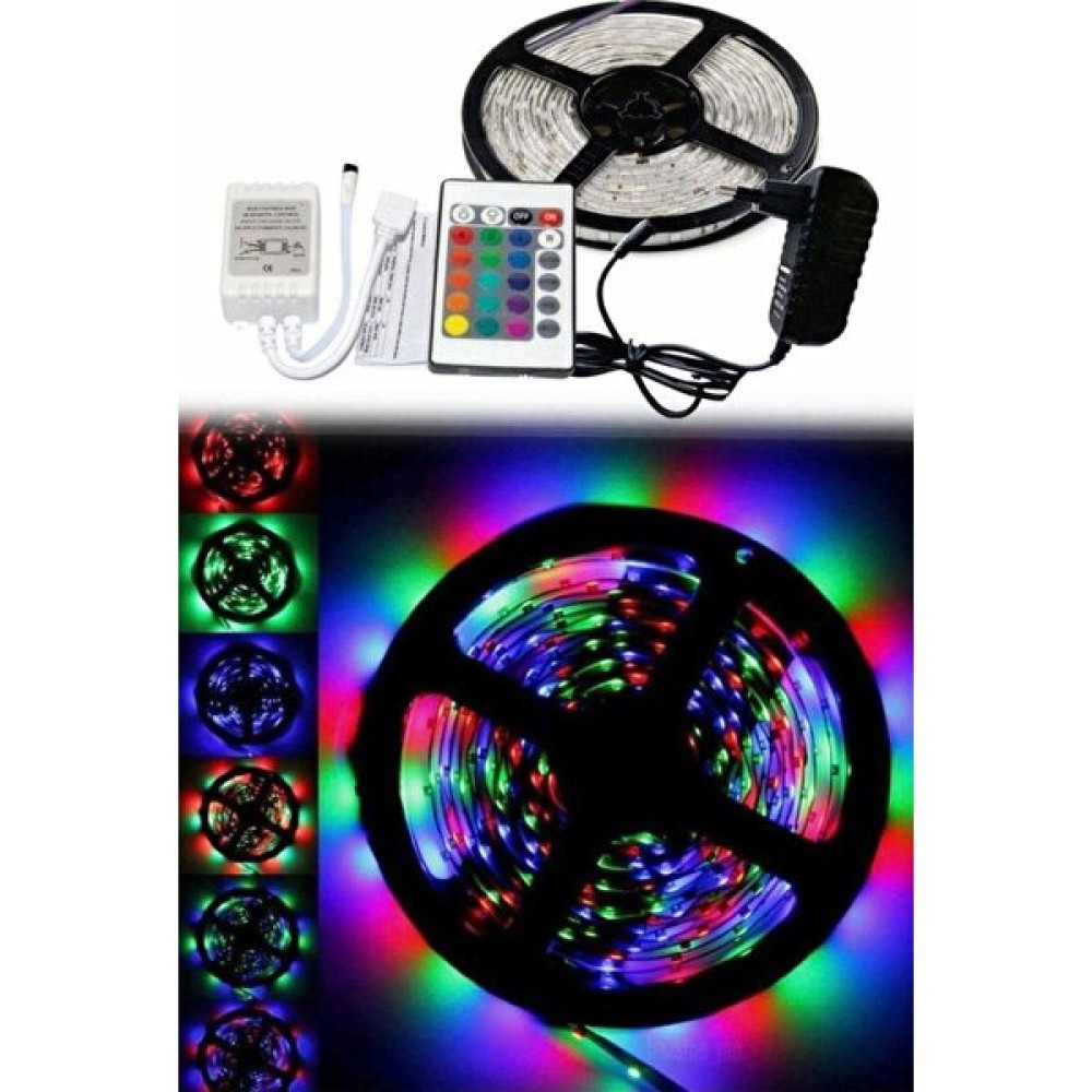Rgb Kumandalı Şerit LED Işık (3 Renk) Led Aydınlatmalar Fiyatı