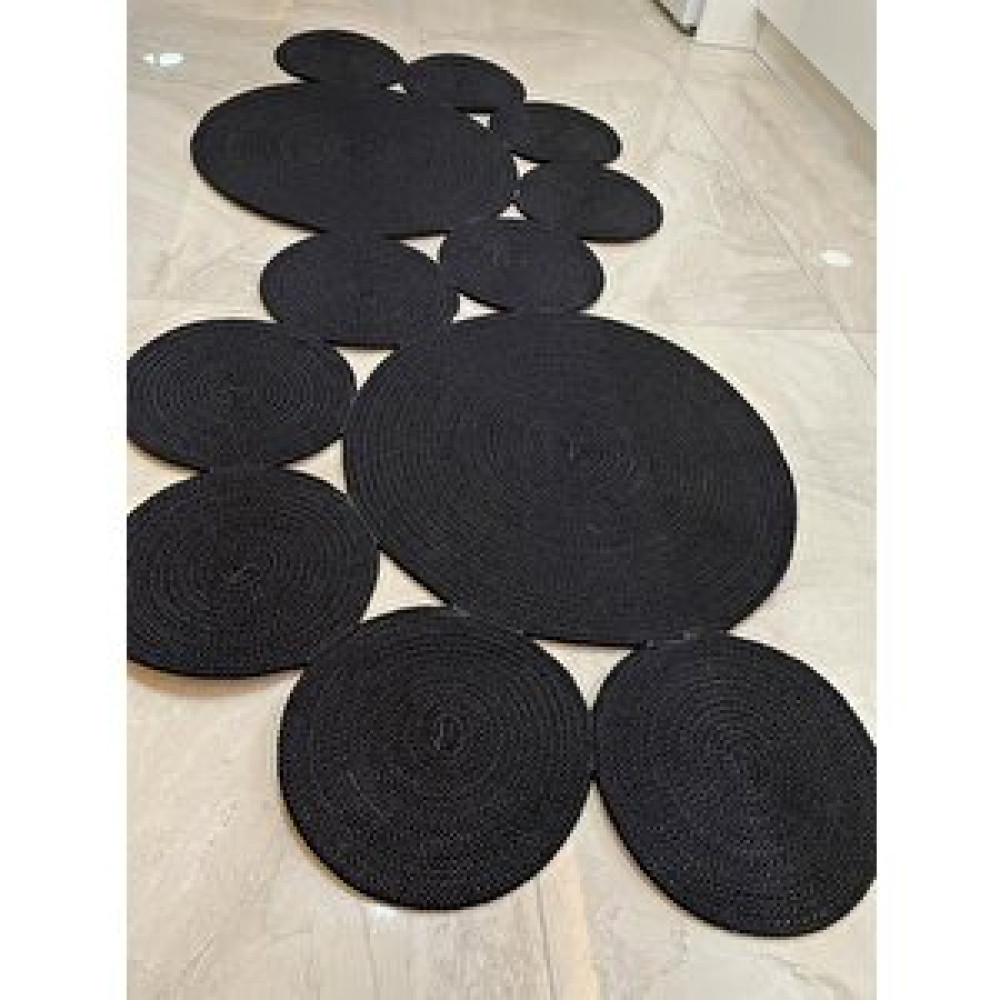 RGS Handmade 501 Hasır Jut S Yolluk 55 X 134 Cm Siyah Kilim Fiyatı