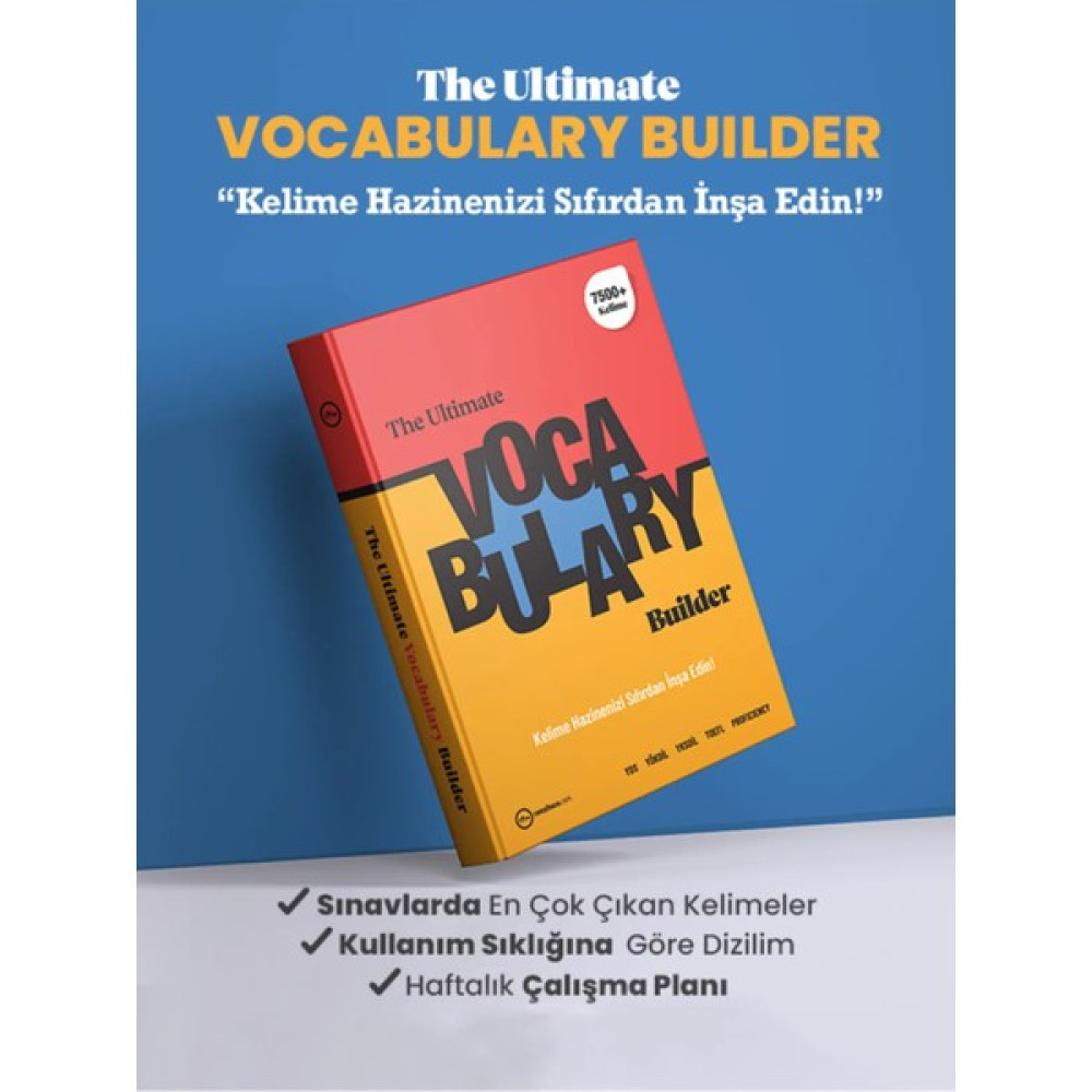 Rh Pozitif Yayınları The Ultimate Vocabulary Builder Yabancı Dil Öğretici Kitaplar ve Eğitim Setleri Fiyatı