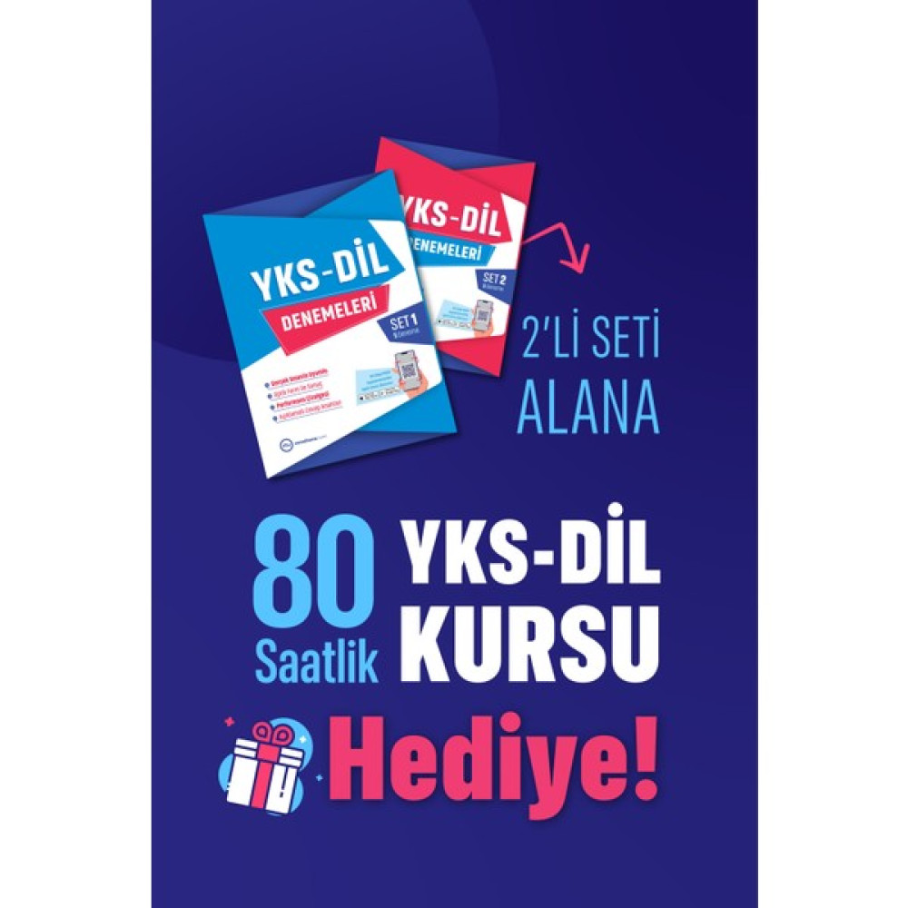 Rh Pozitif Yayınları Ydt (Yksdil) Denemeleri - 10 Ydt Deneme Sınavı - Hediye Eğitim - Optik Form - Açıklamalı Çözümler Eğitim Setleri Fiyatı