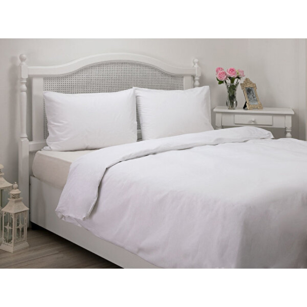 Rh Tekstil 200 x 220 cm 63 Tel Otel Nevresimi & Yorgan Kılıfı - Beyaz Nevresim Takımı Fiyatı