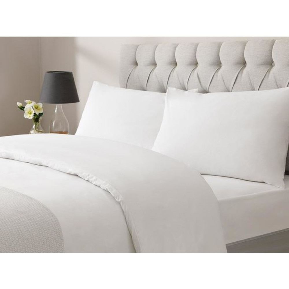 Rh Tekstil Battal Boy (King Size) Nevresim Takımı 57 Tel - Beyaz - 220 x 240 cm Nevresim Takımı Fiyatı