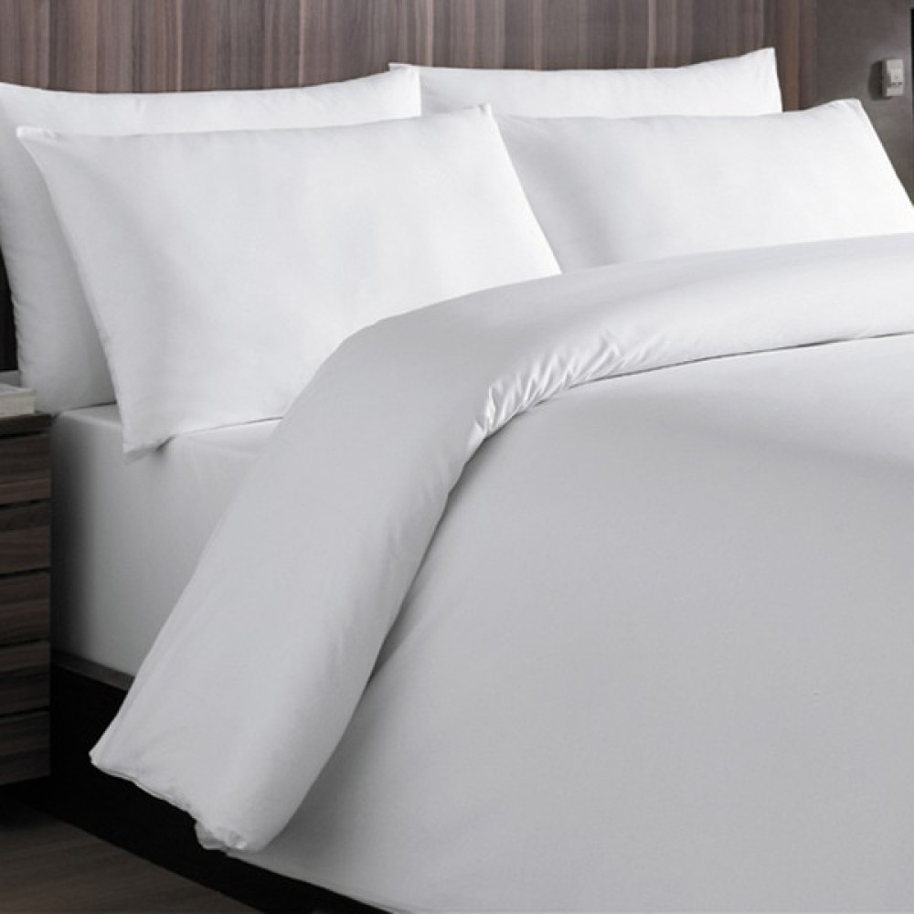 Rh Tekstil Battal Boy (King Size) Nevresim Takımı 63 Tel - Beyaz - 220 x 240 cm Nevresim Takımı Fiyatı