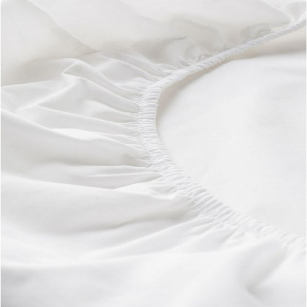 Rh Tekstil Lastikli Çarşaflı Çift Kişilik Pamuk Saten Nevresim Takımı Beyaz - 220 x 240 cm Nevresim Takımı Fiyatı