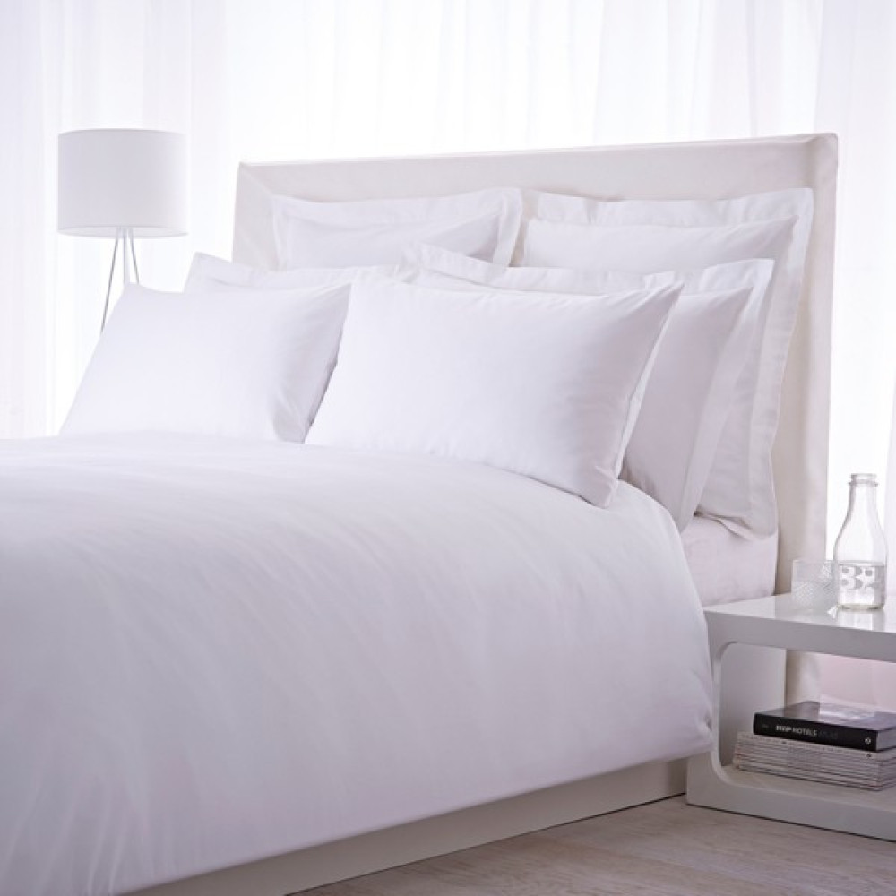 Rh Tekstil Pan Serisi Otel Nevresimi (Yorgan Kılıfı) 200X220 63 Tel - 220 x 240 cm - Beyaz Nevresim Takımı Fiyatı