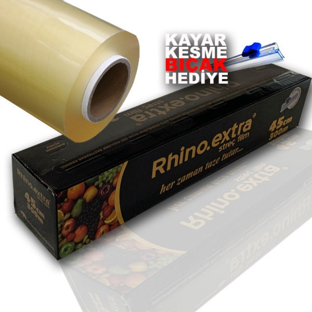 Rhino Streç Film 45*300 M. 9 Mc. Streç Film Fiyatı