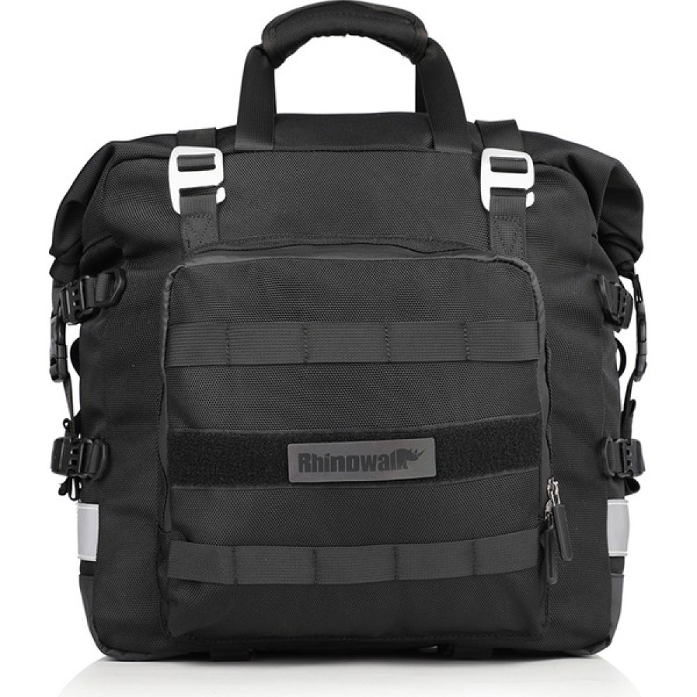 Rhinowalk Polyester 20L Çıkarılabilir Su Geçirmez Motosiklet Çantası - Siyah (Yurt Dışından) - Standart Motorsiklet Çantaları Fiyatı