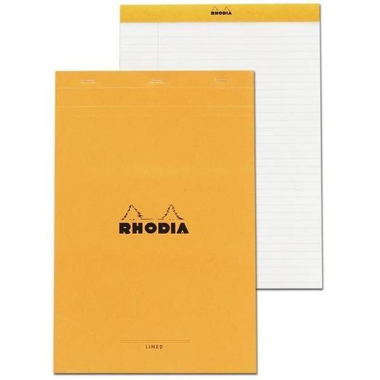 Rhodia RA 18600 Çizgili Turuncu Bloknot Not Defteri & Bloknot Fiyatı