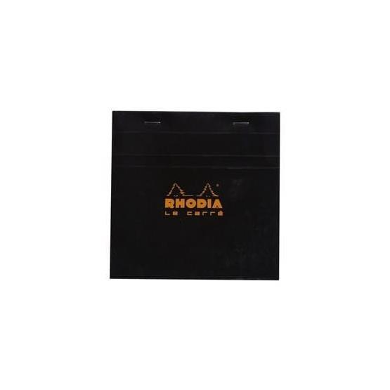 Rhodia Siyah 80 Yaprak Kareli Bloknot