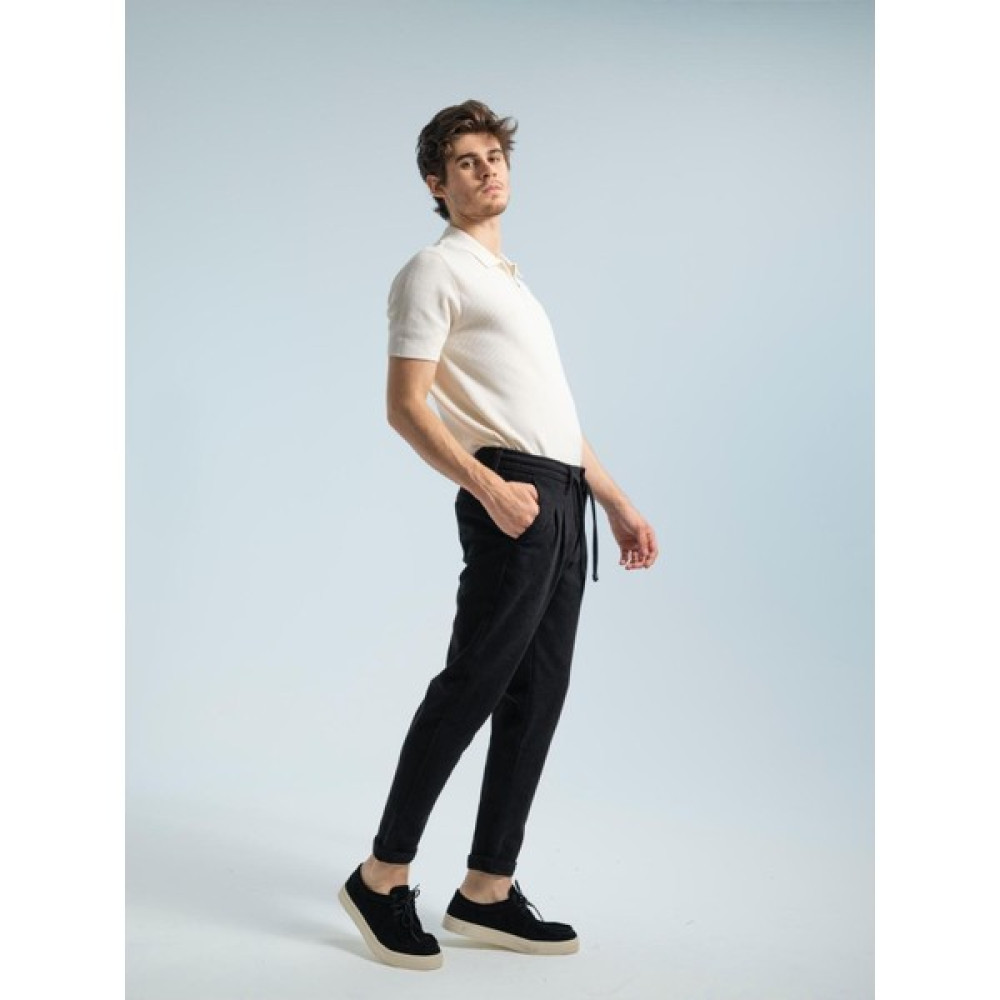 ribana Erkek Kadife Boyfriend Pantolon , Slim Fit Rahat Kesim Beli Bağlamalı Yan Cepli Jogger Pantolon Erkek Pantolon Fiyatı