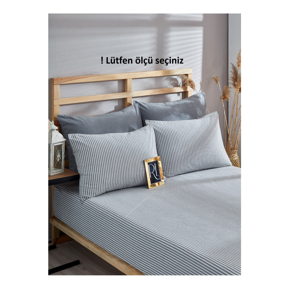 Ricco Lifes Zebra Lastikli Çarşaf Yastık Kılıfı Pamuklu Tek Kişilik - Çift Kişilik - Battal 200 x 200 Beden Çarşaf Fiyatı