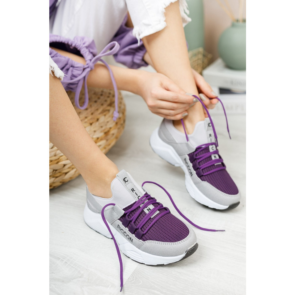Riccon Kadın Buz Mor Sneaker 0012072 38 Beden Spor Ayakkabı Fiyatı