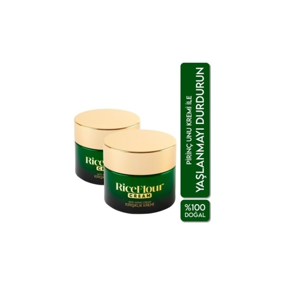 Rice Flour 2'li Rice Flour Cream Pirinç Unu Kremi Anti-Aging / Yaşlanma Karşıtı Fiyatı