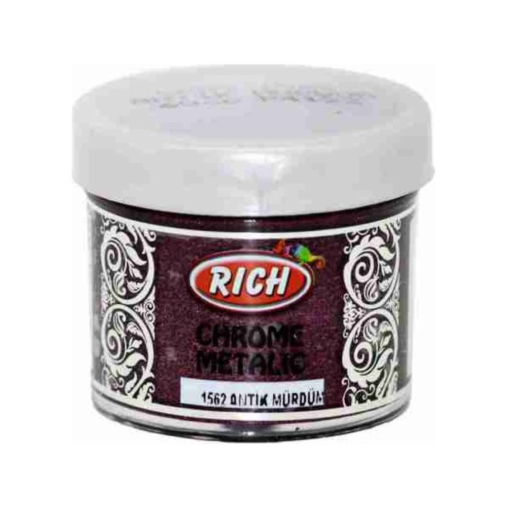 Rich Antik Mürdüm Chrome Metalik Boya 60 ml Akrilik Boya Fiyatı