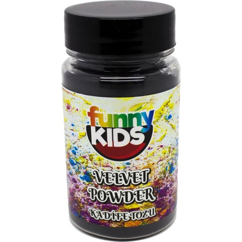 Rich Funny Kids Kadife Tozu 90CC - 4796 Siyah Yardımcı Malzeme Fiyatı