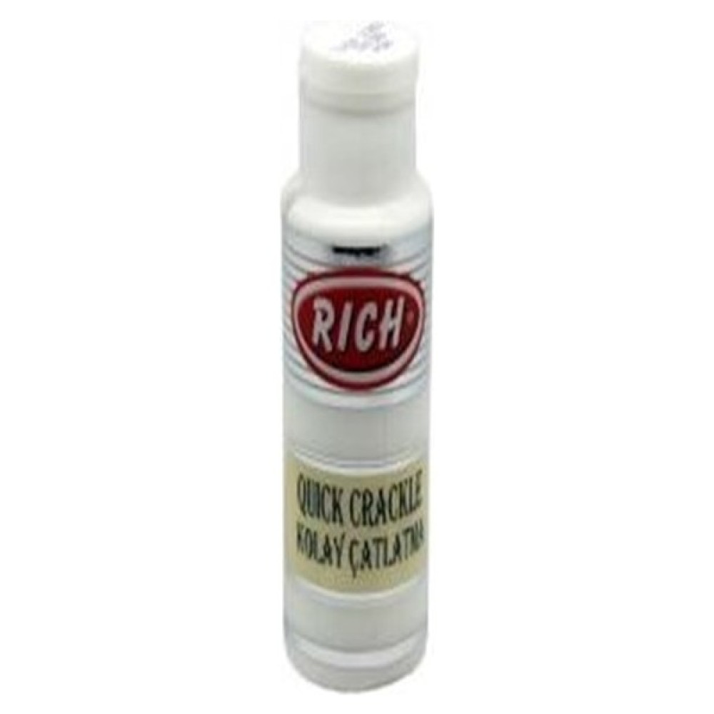 Rich Kolay Çatlatma Quick Crackle 70 ml Beyaz Akrilik Boya Fiyatı