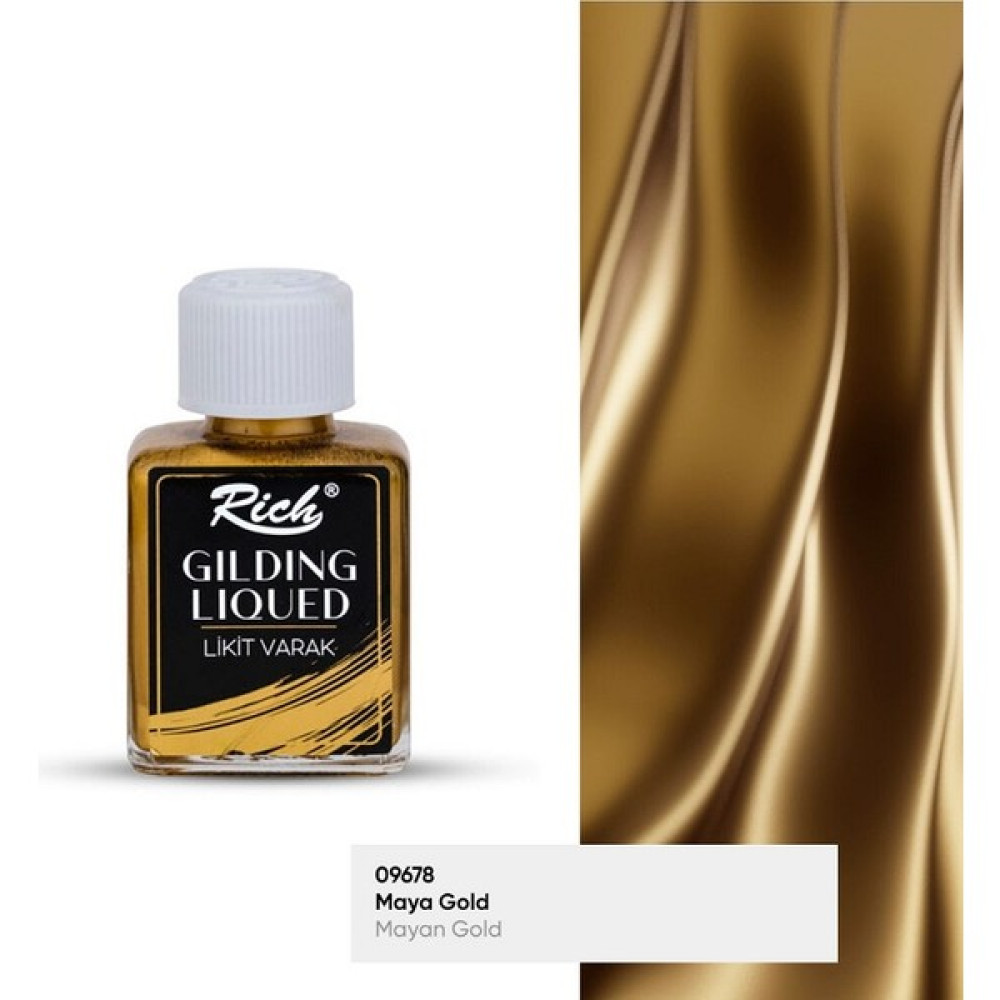 Rich Likit Varak Gilding Liqued 75 cc Maya Gold Oto Boyaları Fiyatı
