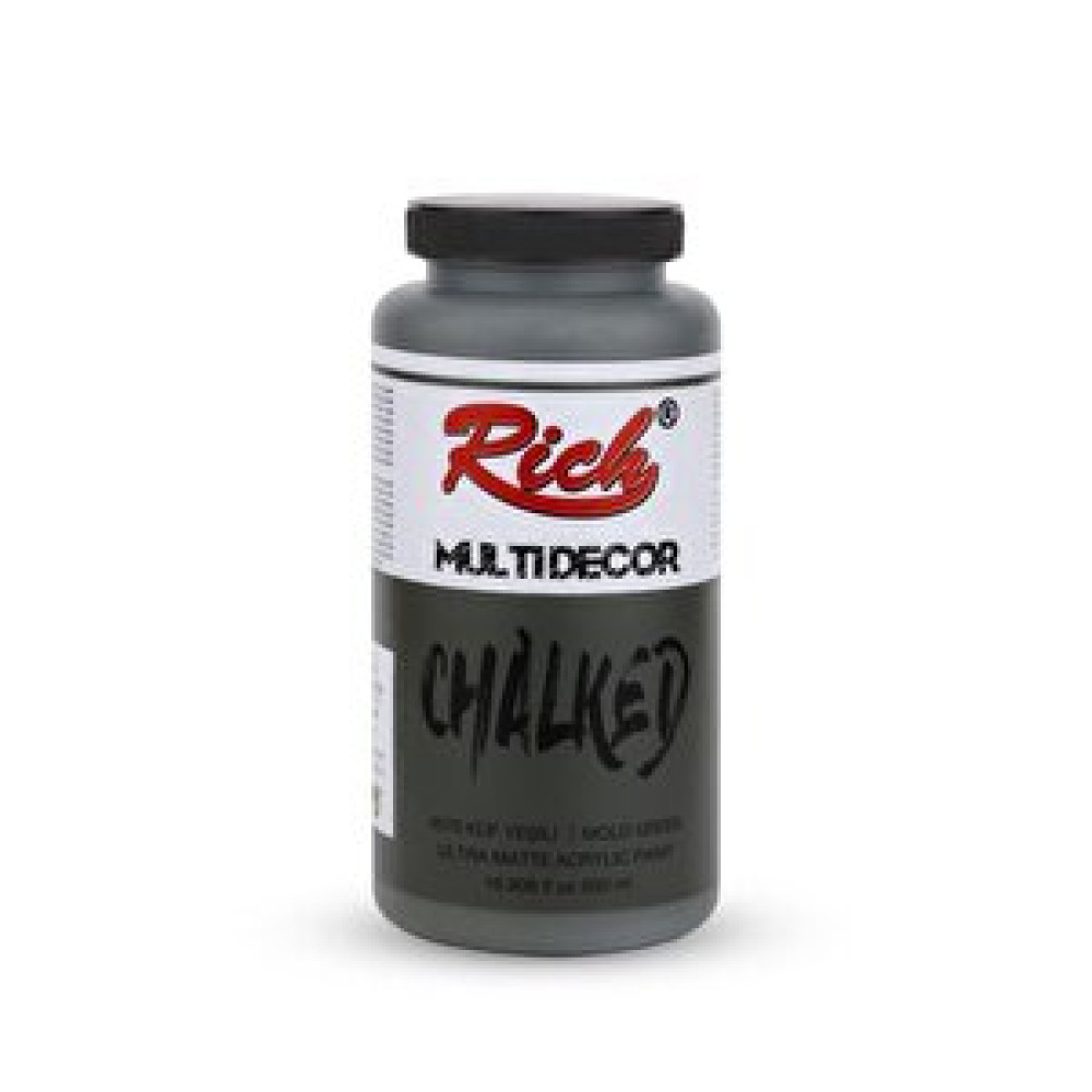 Rich Multi Decor Chalked Akrilik Boya 500 Cc Küf Yeşili Akrilik Boya Fiyatı