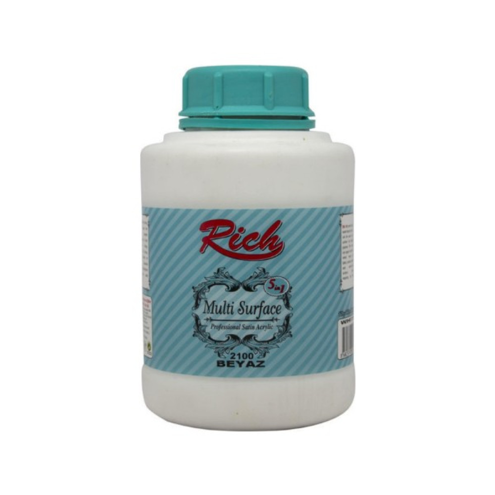 Rich Multi Surface 1750 gr 2100 Beyaz Akrilik Boya Fiyatı