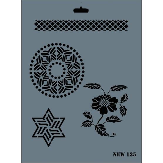 Rich N-135 Yeni Seri XL 35x25 cm Stencil