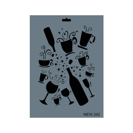 Rich N-242 Yeni Seri XL 35x25 cm Stencil Yardımcı Malzeme Fiyatı