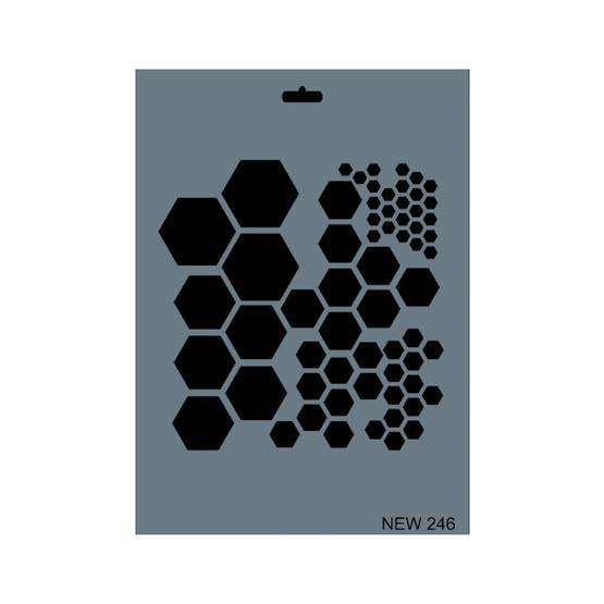 Rich N-246 Yeni Seri XL 35x25 cm Stencil